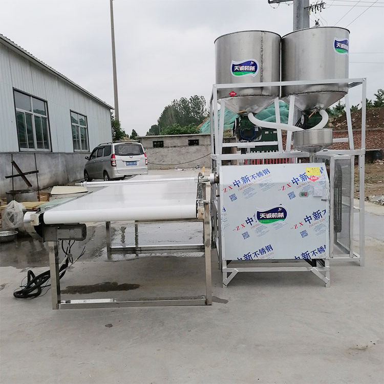 天诚牌整套不锈钢粉条加工设备 创业型红薯粉丝机型号齐全