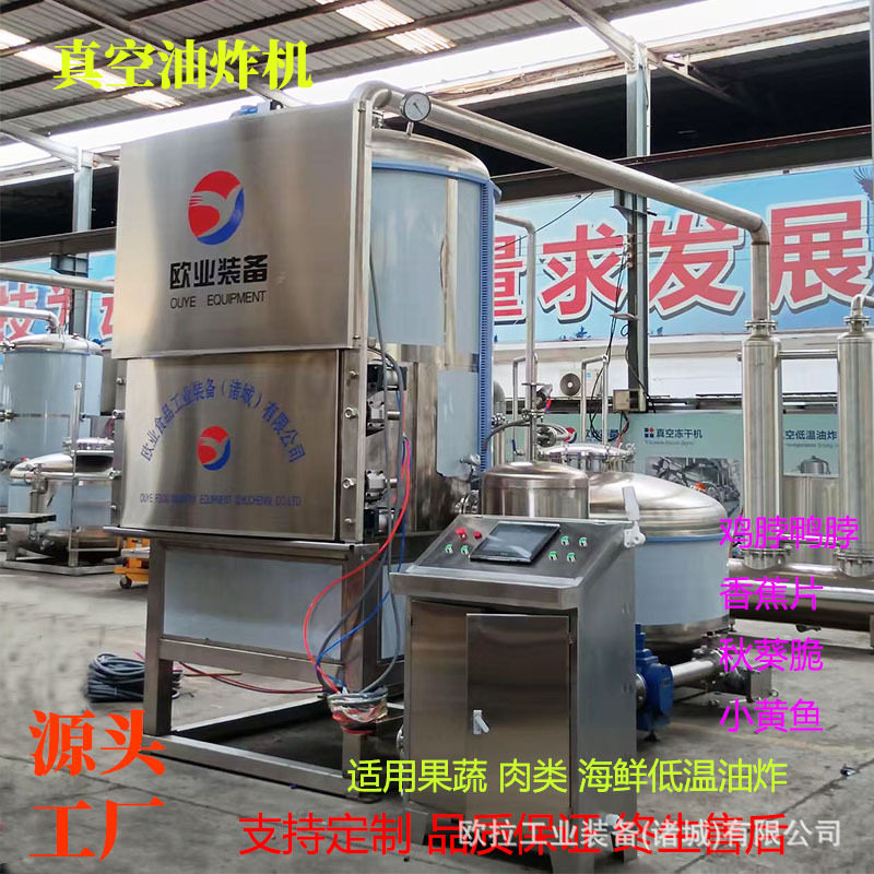 薯片连续油炸设备 鱼豆腐真空油炸机 供应连续式土豆块油炸生产线