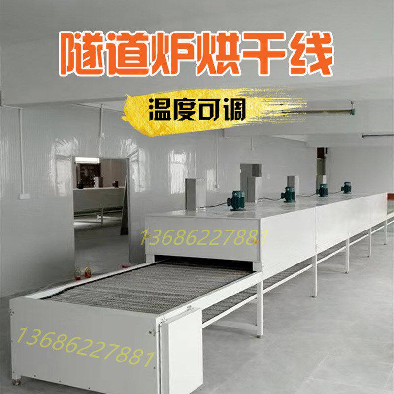 隧道炉烘干线丝印油墨烘干机网带链板输送机耐高温铁氟龙传送带