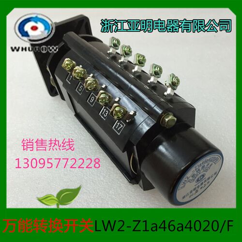 浙江亚明电器万能转换LW2-Z1a46a4020/F8
