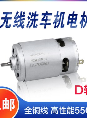 纯铜洗车机水枪 高压洗车水泵适用550型电机 24V直流洗车设备 艾