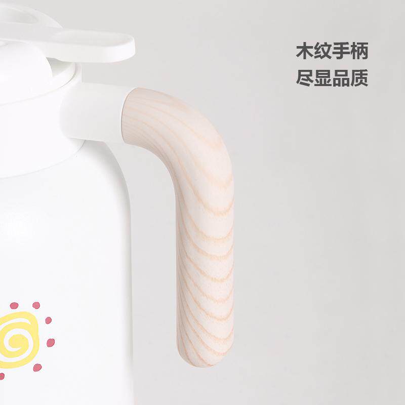 办公室可爱保温壶家用大容量不锈钢316开水壶学生宿舍热水瓶茶壶