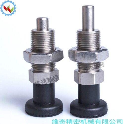 旋钮柱塞 M20行程20长分度销VGN817.8 定位锁扣弹簧柱塞 机械锁销