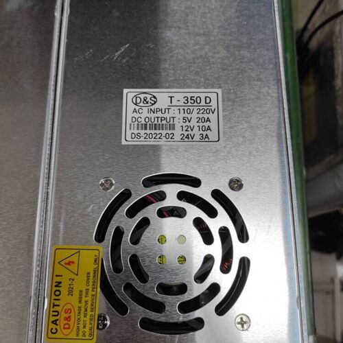开关电源三组输出5V20A,12V10A 和24V3A 350W共地设备电源工控
