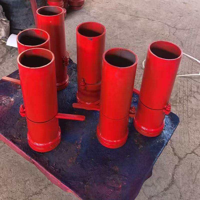 泵车软5管止布流阀简易料机软管闸阀阀12泵管开DN125关阀门末端截