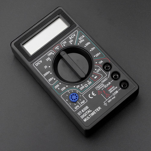 DT830B/DT832数字万用电表高精度电工电子万能表维修套装测电流