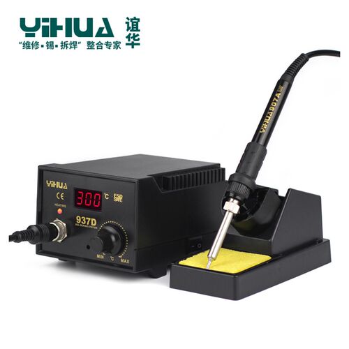 谊华YIHUA937D数显恒温焊台防静电焊台可调温焊台 电烙铁维修工具