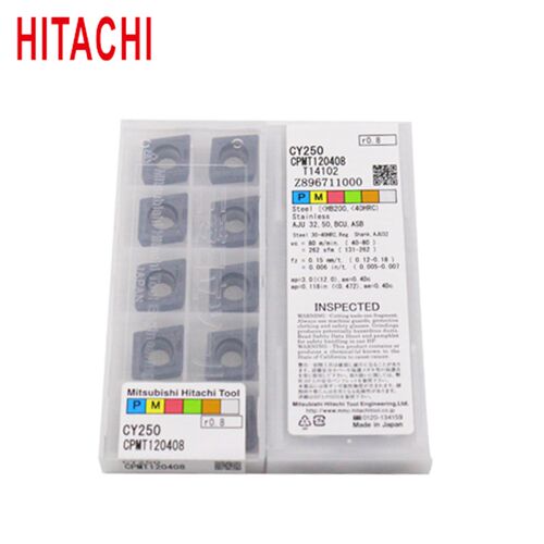 日立刀片 日立刀粒 日立数控刀片 CPMT120408 CY250/JP4020