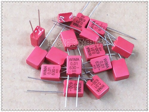 进口德国 0.01uF 630V WIMA MKP2 10nF 薄膜电容 威马 103 p5