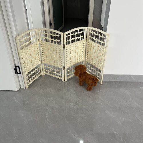 宠物围栏狗笼隔断拦狗栅栏阳台隔离门可伸缩栅栏门挡狗挡猫护栏