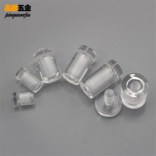 亚克力透明隐形广告钉水晶玻璃瓷砖固定支撑展示镜钉遮丑帽装饰钉