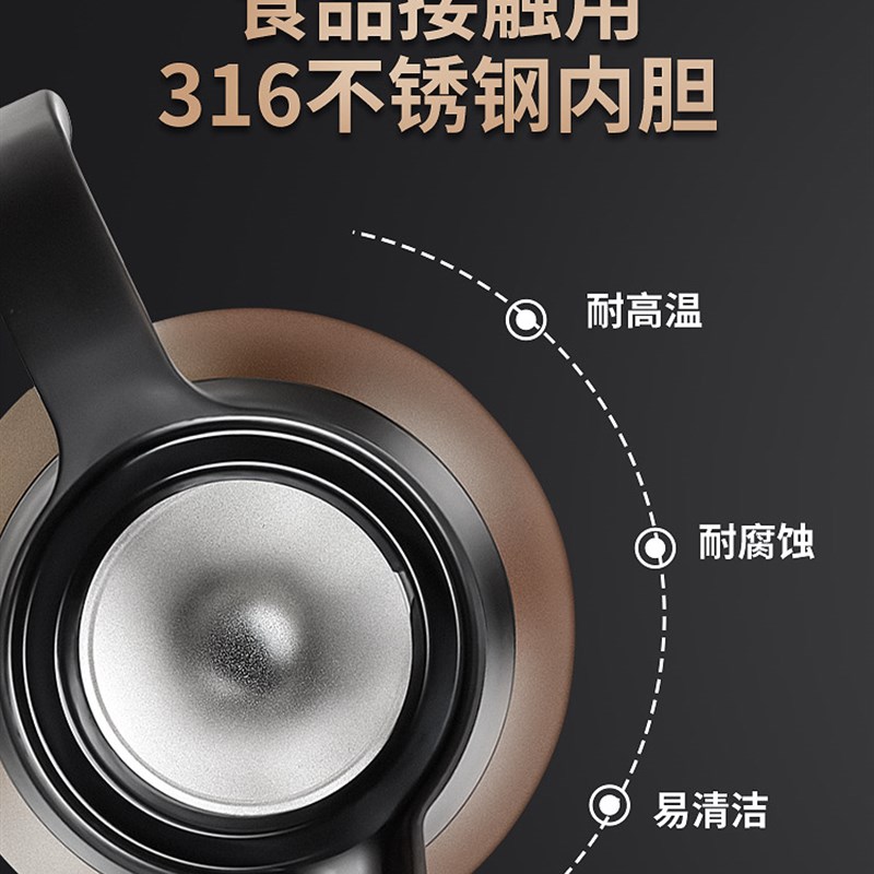 金灶LX-301白茶闷泡壶泡茶壶老白茶陈皮普洱焖茶壶保温泡茶专用