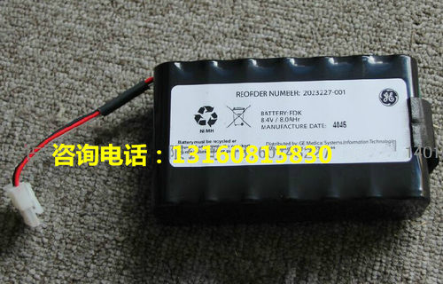 适用 GE通用 DASH 2500 2023852-029 N1082 AMED2250电池