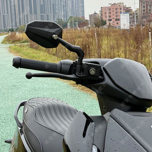 适用于春风新款极核AE4/AtE5/AE4SE改装竞技款后视镜铝合金反光镜