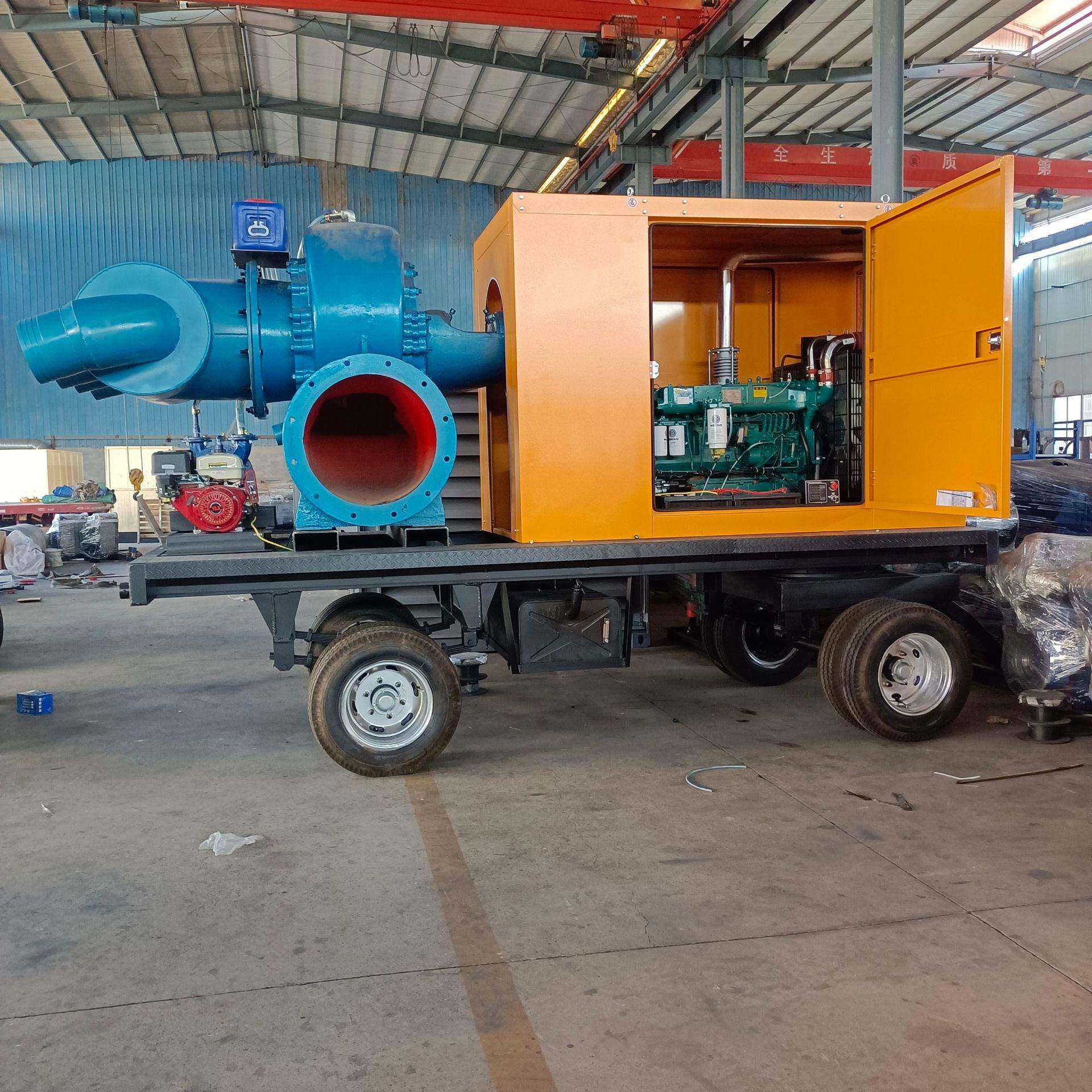 200立方防汛泵车柴油机抽水泵车300立方可防汛排涝泵车