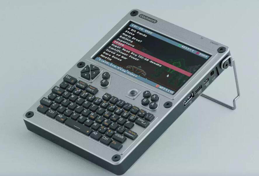 uConsole is a modular Arm or RISC-V handheld 主机 电脑图片