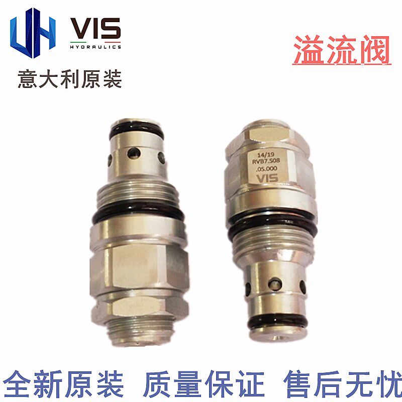 溢流阀插装螺纹液压系统微型动型可调手动配件vis高压安全液压阀