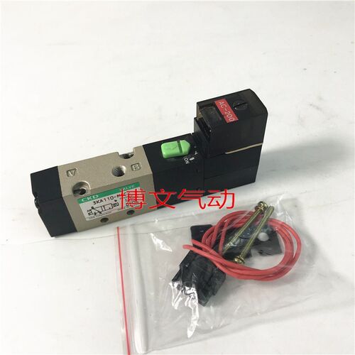 CKD电磁阀3KA110-MIC2 M1C2换向阀AC220V DC24V