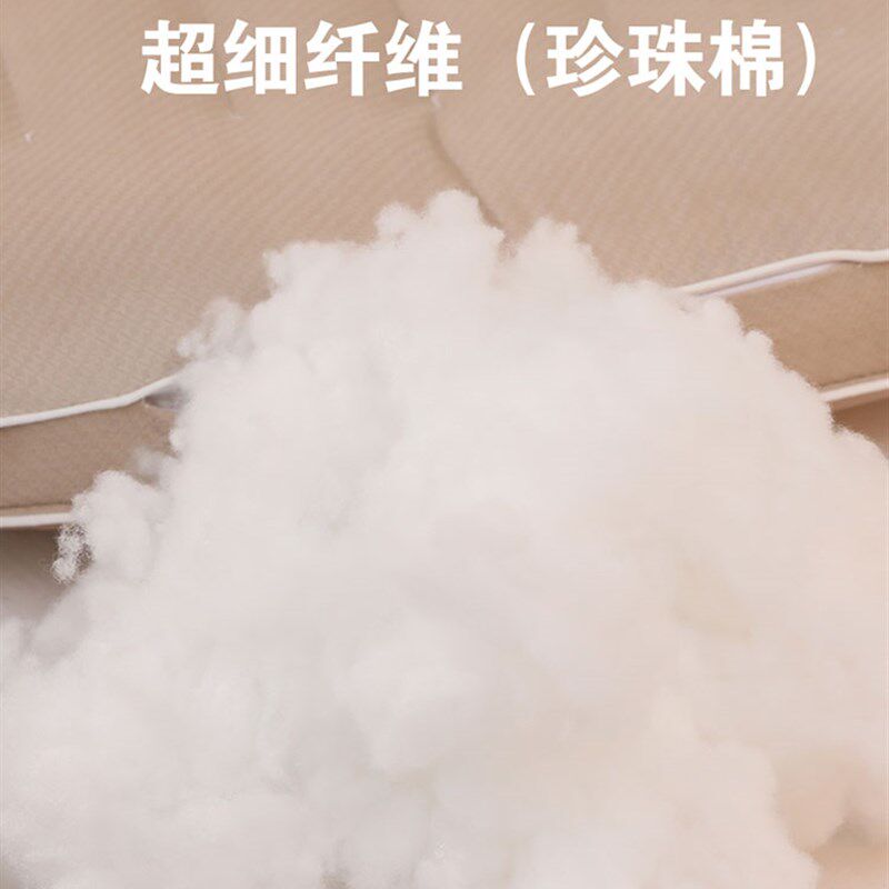 玉米绒枕芯立体双边低枕成人助眠家用枕芯单只单人一对装保健枕头