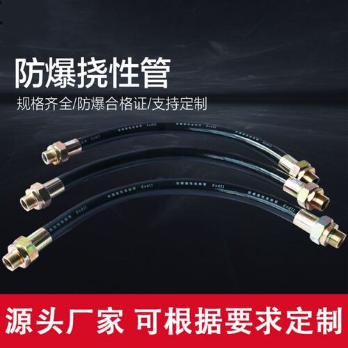 BNG防爆挠性连接管绕性穿线管扰性管DN15/20/25橡胶软管4分6分