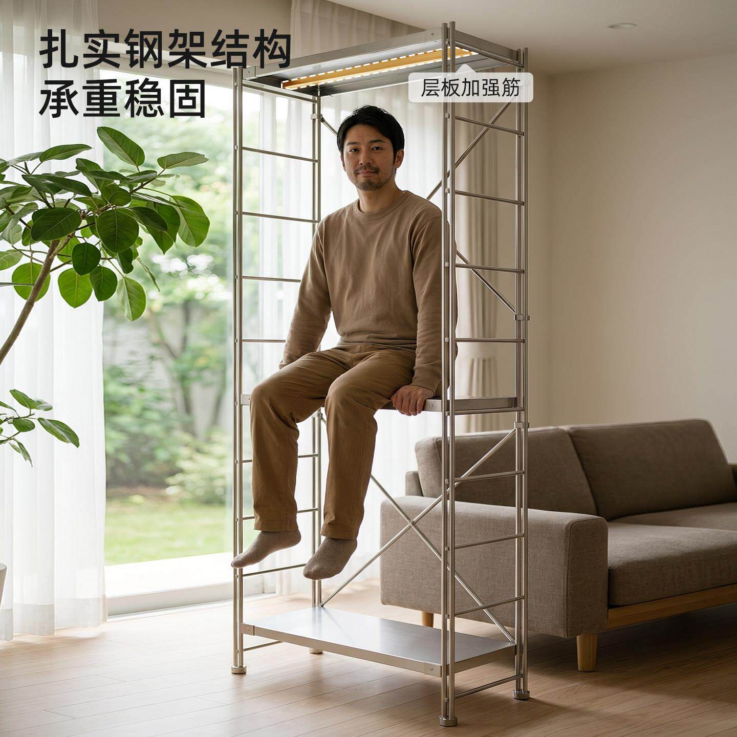 不锈一钢滚筒洗衣机置物架纳上方Seavo-G-架子翻盖波轮体台浴室阳