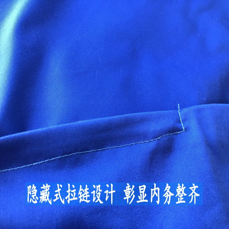 深蓝色单位三件套宿舍床上用品床单被罩印LOGO单人床被单被罩定制