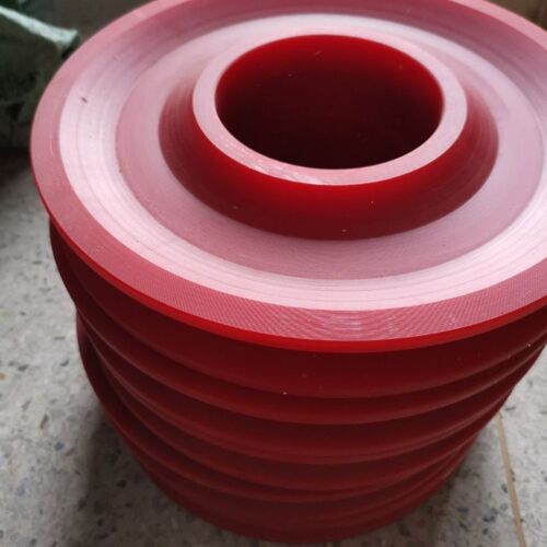 徐工吊车配件25K原厂正品尼龙滑轮胶轮盘子XCT2520B20G16D25KC