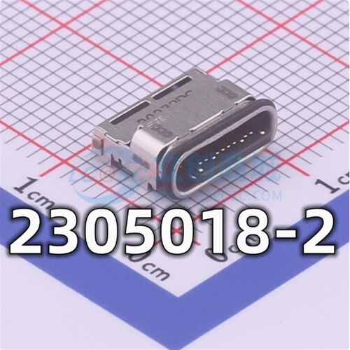 全新原装 2305018-2 TE/AMP/TYCO连接器 USB3.1插座 24触点 现货