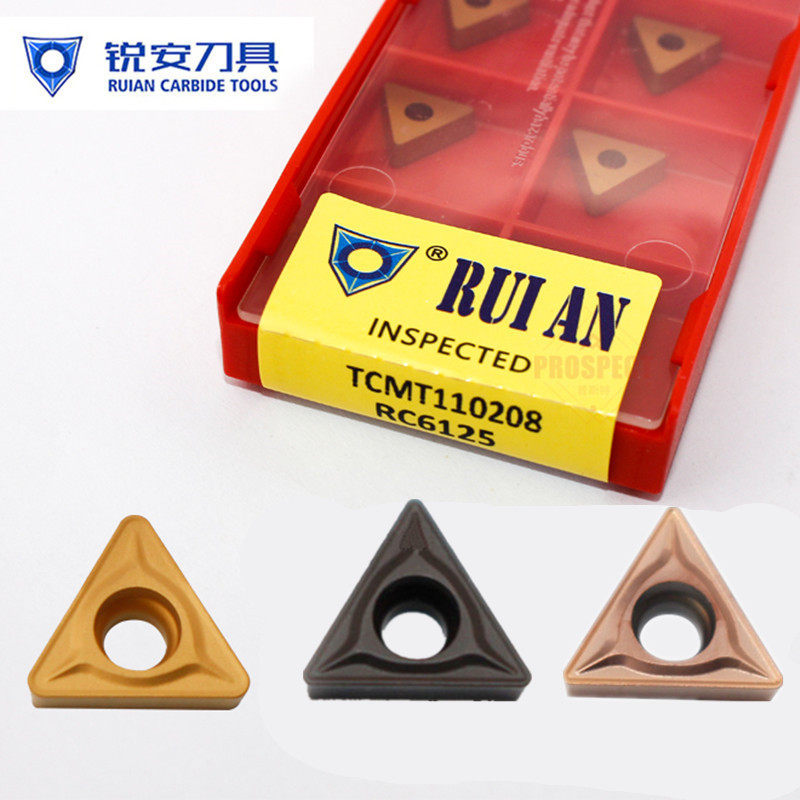 数控车刀片三角形TCMT110204-TM内孔镗刀机夹车床刀具 不锈钢专用