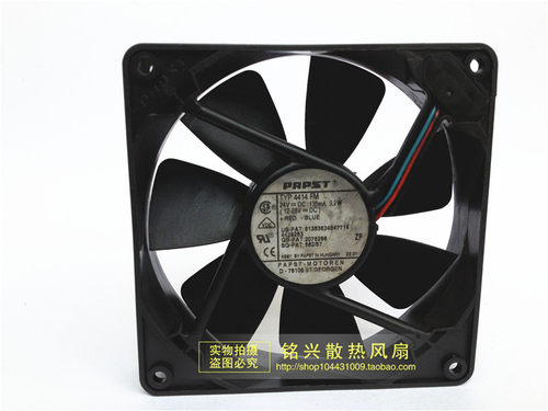 正品 德国/PAPST 12025 24V 135MA 3.2W TYP4414FM 变频器风扇
