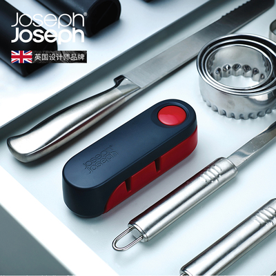 JosephJoseph多功能厨房磨刀神器家用架专业磨刀石快速10048便携