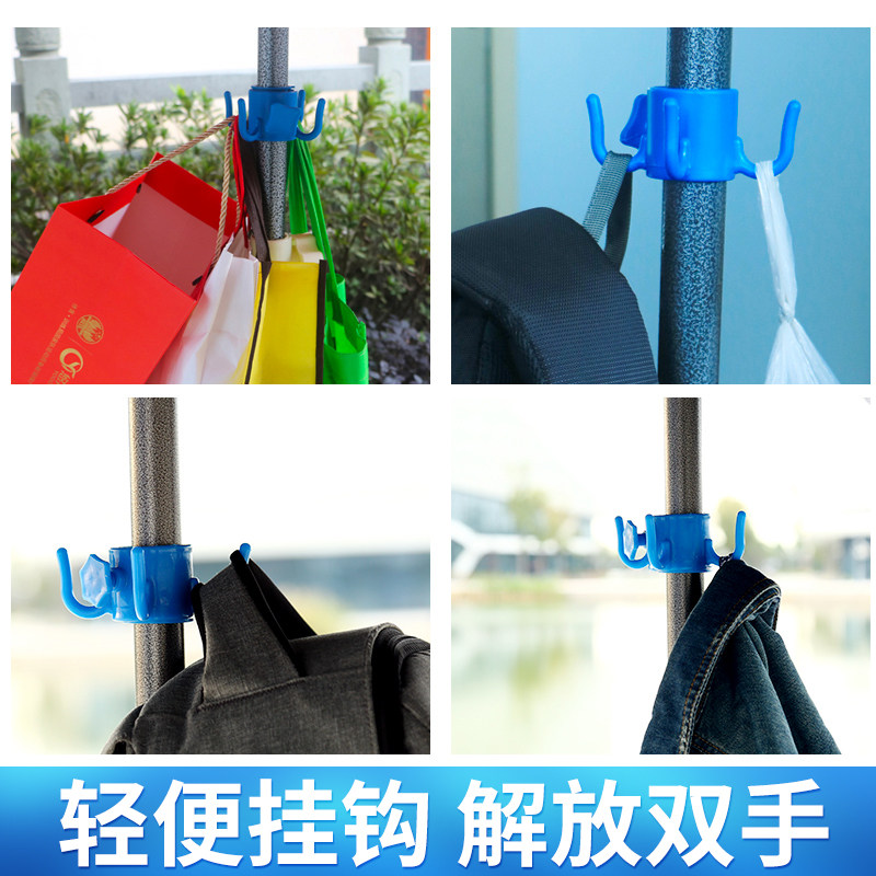 柯笙摆摊伞专用挂钩户外遮阳伞地摊伞大小雨伞沙滩伞出摊挂袋子钩图片