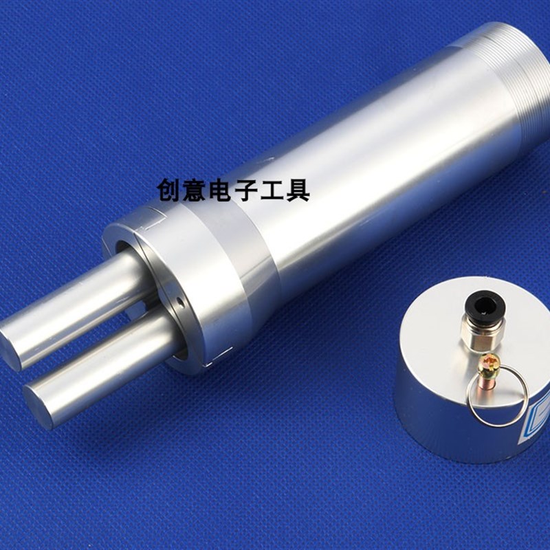 手电筒气动ab胶枪双液点胶胶阀ab点胶针筒气动推胶比例可选择包邮