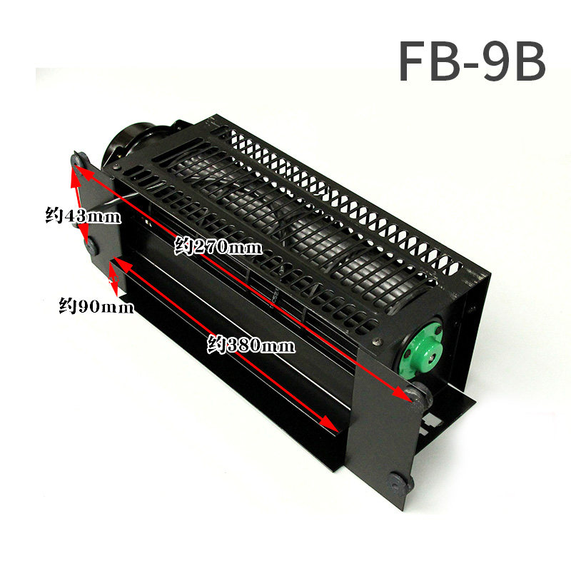 恒达电梯横流风扇FB-9B轿厢风机1042B-J换气扇出风口H型轴承电机