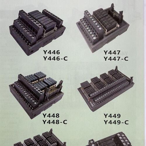 胜蓝Y446/Y447/Y448/Y449/Y450继电器模块宽底座型信号继电器模块