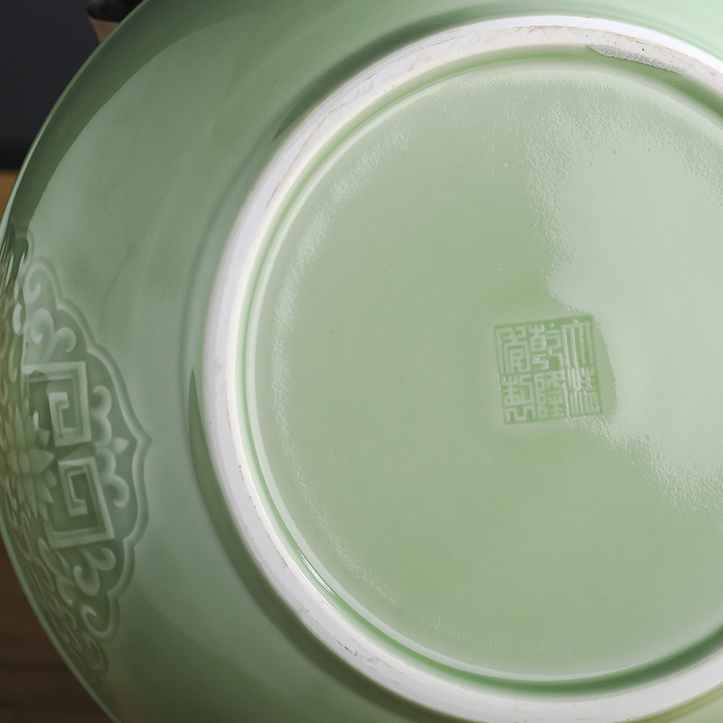 大号青瓷酸菜鱼碗汤碗面碗景德镇陶瓷家用大碗汤盆餐具酒店用鱼盆