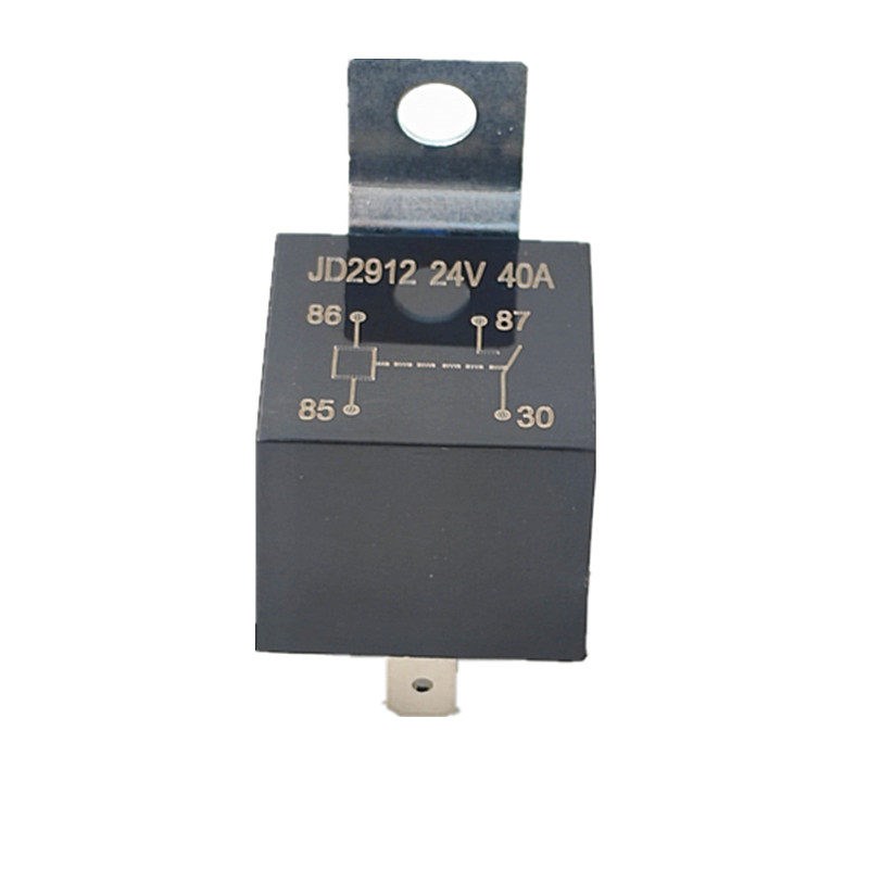 汽车LED射灯线束开关配件继电器12V24V四针脚40A遥控爆闪开关专用