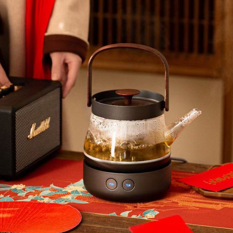 智蔚茶器茗语电茶壶电热水壶茶水分离玻璃煮茶器静音恒温烧水壶