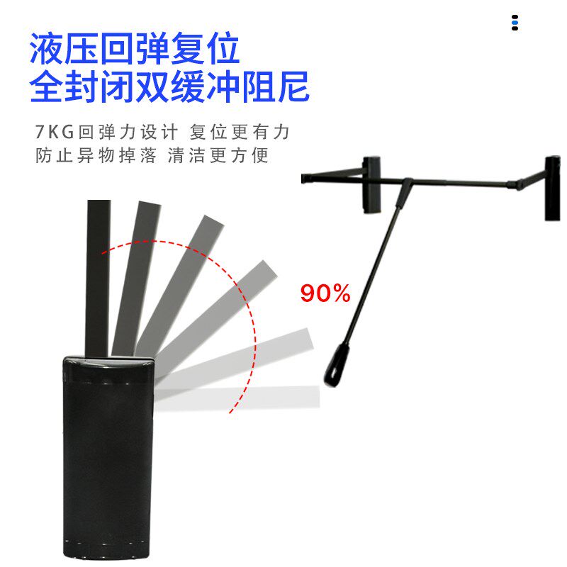 衣柜升降挂衣杆衣帽间下拉式挂衣架衣橱阻尼拉杆家用衣通五金衣架