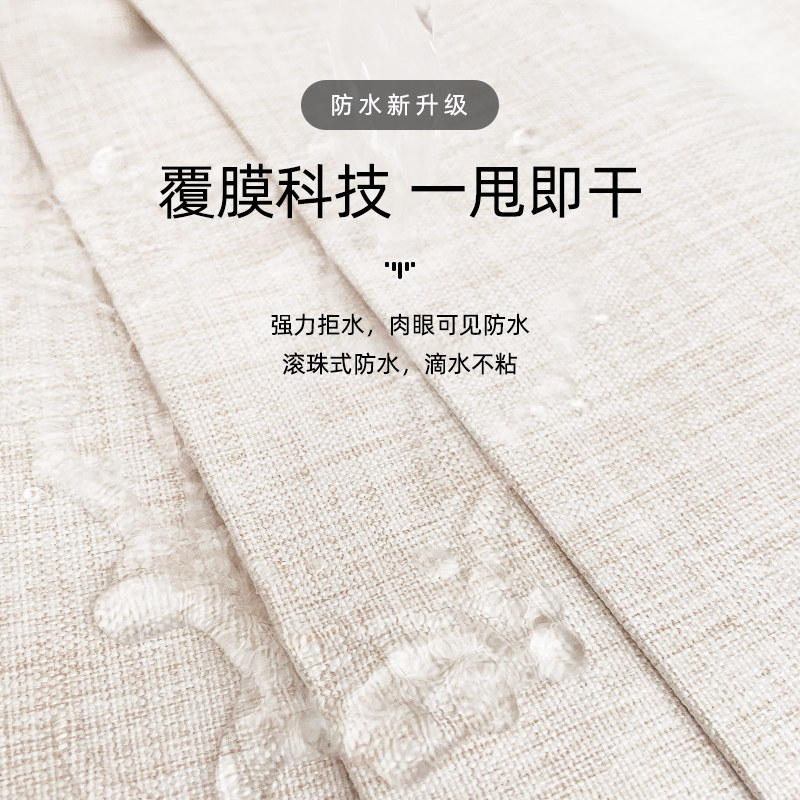 侧吸折叠浴帘套装免打孔新款卫生间淋浴隔断挂帘防水加厚防霉高档