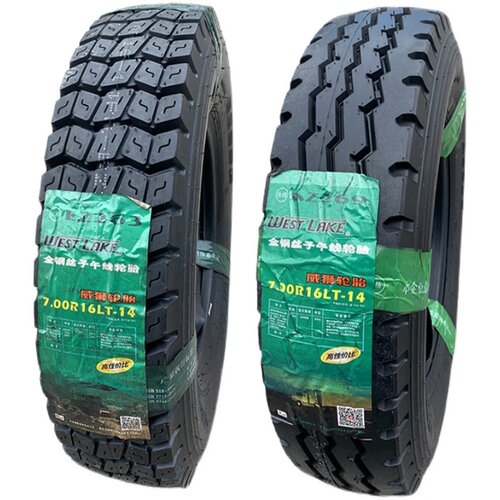 威狮卡车用全钢丝防滑轮胎 载重加厚700R16 825R16