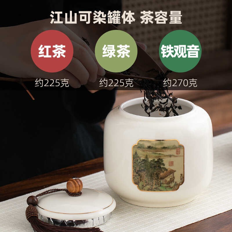 中式茶叶罐包装盒空礼盒装空盒子礼品盒普洱龙井红白绿茶通用礼袋