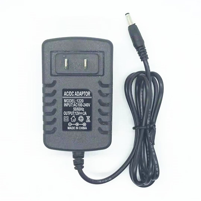 12V2A小头笔记本平板电脑通用1.5A充电器DC3.5mm小圆口电源配接器