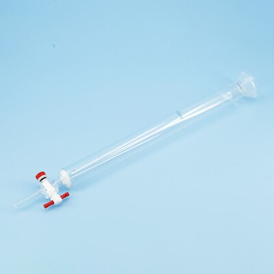 芯硅谷层析柱 C3580 具砂板球磨口低压闪式层析柱,17mm-46mm