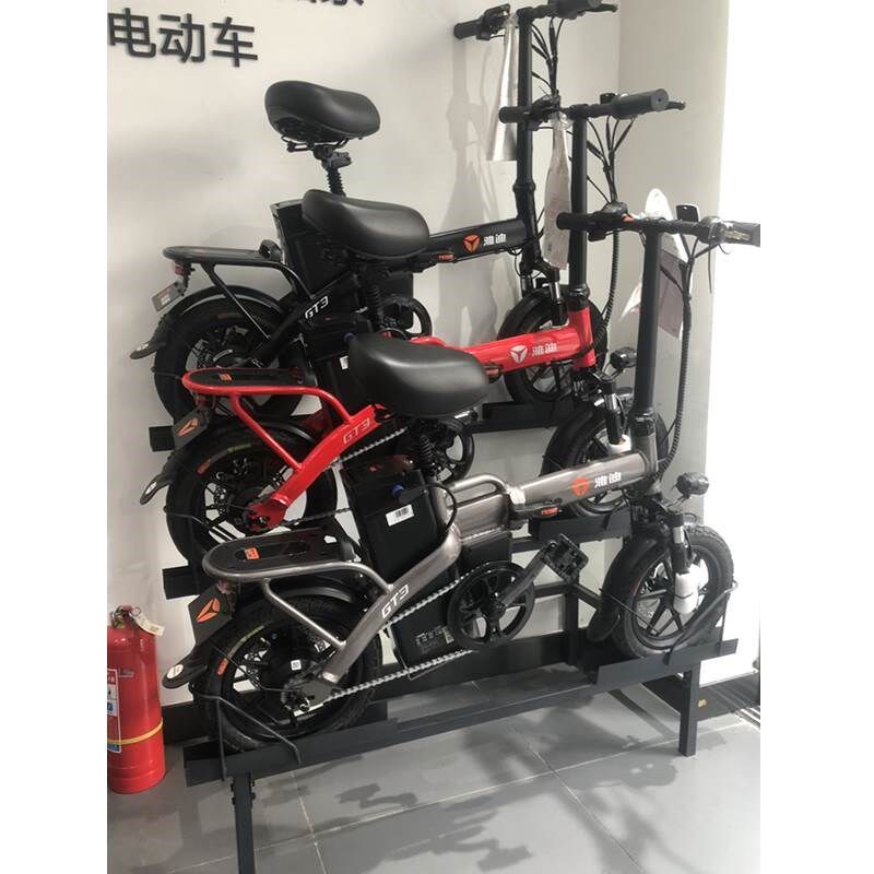 三层四层自行车展示架商用电动车展架加粗钢管公路车山地车摆放台