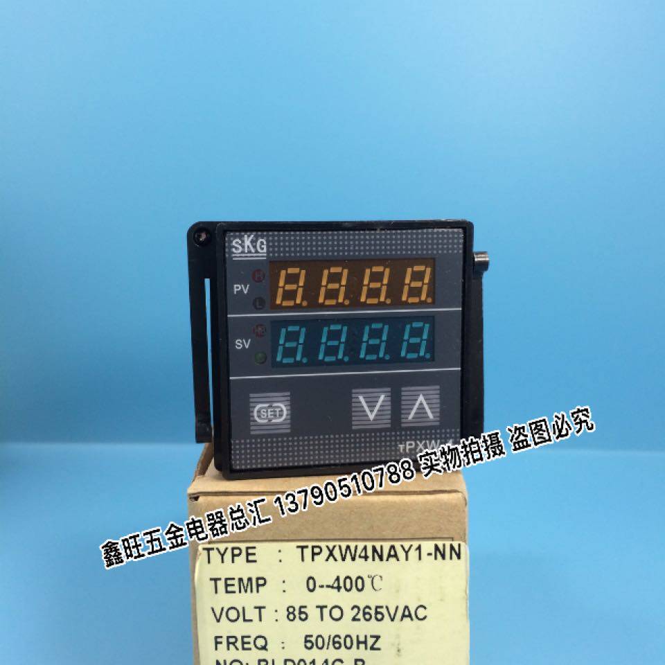 SKG TPXW4 温控器 原装品 温控仪表 温控器 导轨 安装 8-11针