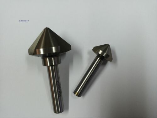TOPO拓普超硬白钢三刃倒角刀倒角钻倒角铣刀6.3-50mm*90度