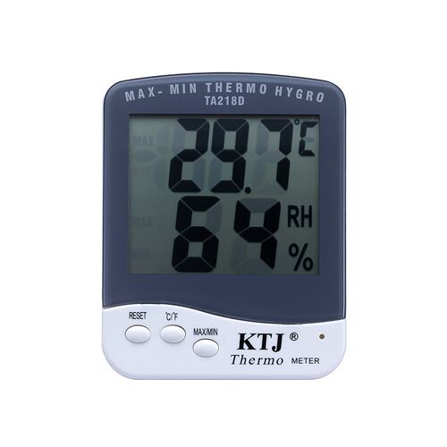 KTJ金拓佳TA218D大屏显电子温湿度计温湿度表室内家用车间温度计