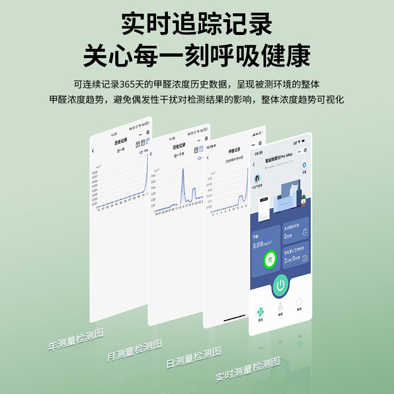 创绿家除甲醛空气净化器家用新房装修快速入住去甲醛除醛仪2025款
