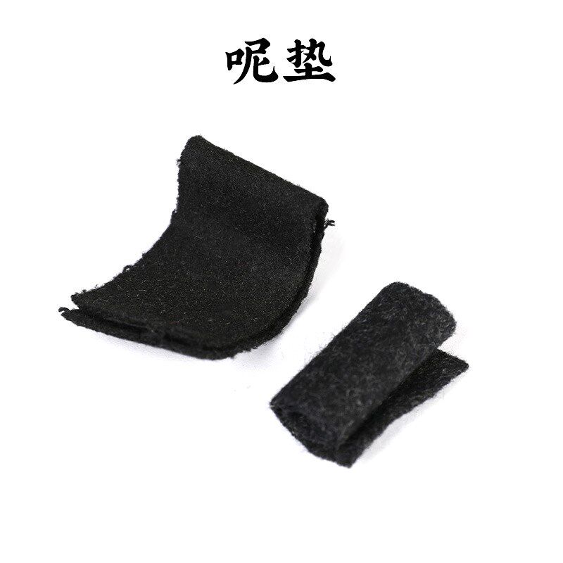 吴越二胡海绵垫消耗品止音绵二胡音垫呢垫密度佳滤音棉配件黑色